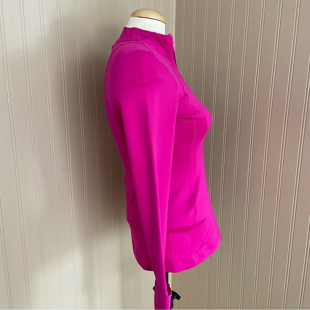 Athleta Whistler Fuchsia Pink Half Zip Sweater Shirt Women’s Size XXS - Picture 4 of 8